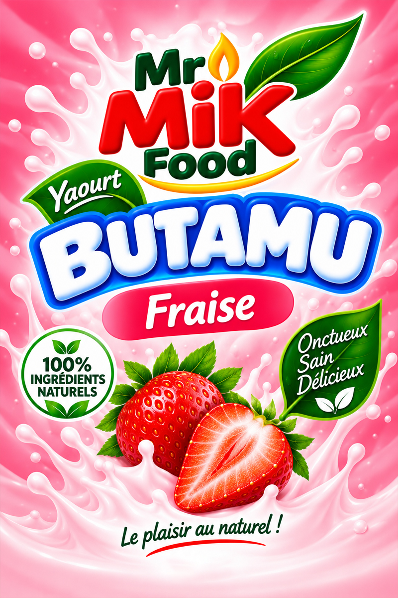Butamu Yaourt fraise_Murphy